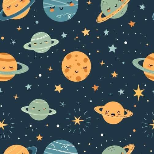 Download Colorful Stars and Moons Seamless Pattern Patterns Online ...
