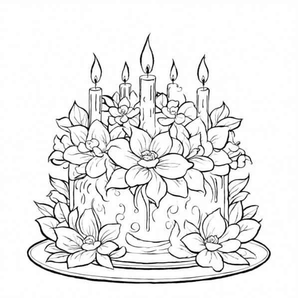 Palloncini Neri e Bianchi per 10° Compleanno - Decorazione Torta per Ragazzo e Ragazza - Buon Compleanno 10 Anni