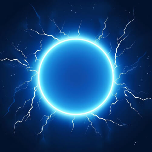 Download Abstract Blue Background with Lightning Bolts Backgrounds ...