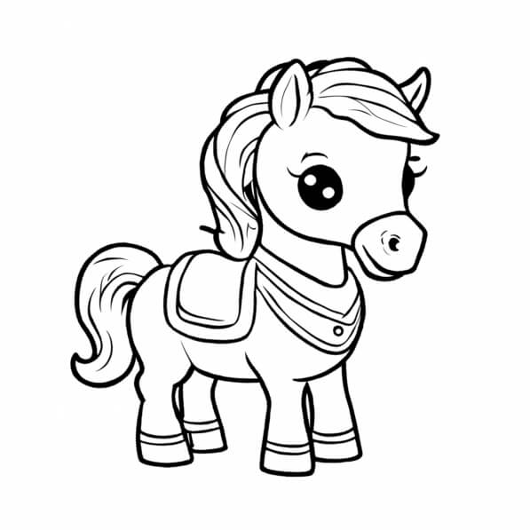 Download Cute Horse Coloring Page - 2i5awRWe8rqGq0A8d1596RQcbAF Desktop 