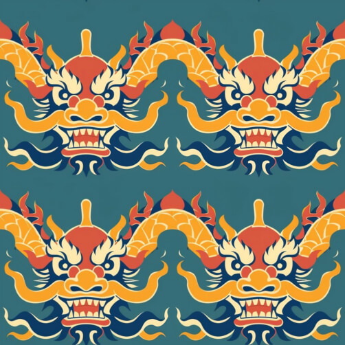 Chinese Dragon Patterns - Download Seamless Chinese Dragon Patterns for ...
