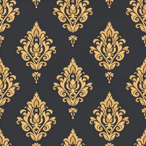 Download Ornate Damask Pattern on White Background Patterns Online ...