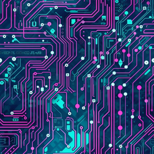 Download Colorful Circuit Board Background Patterns Online - Creative ...