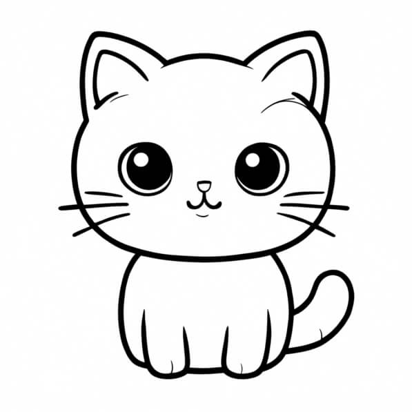 HOLXSW Pintura Por Números Para Adultos – Retrato De Gato En Blanco Y Negro, Lienzo 40x50 Cm, Kit De Óleo DIY Sin Marco