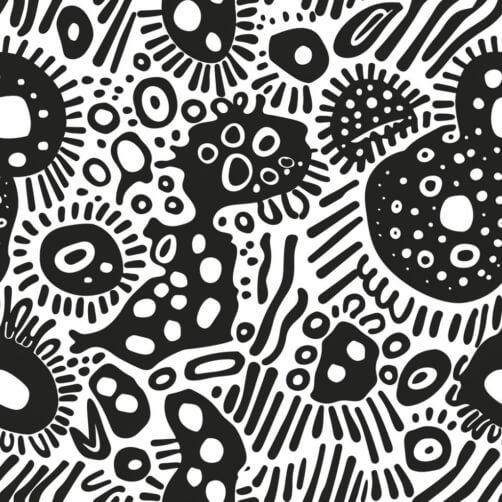 Download Seamless African Doodles Vector Illustration Patterns Online ...