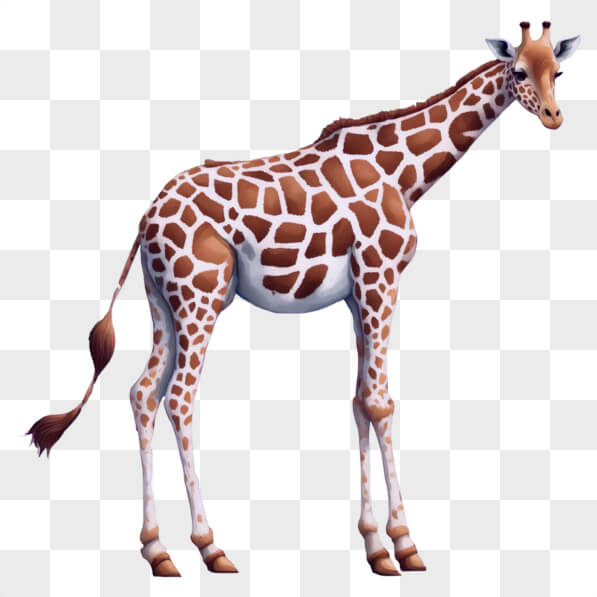 Cartoon Giraffe Bitmap Download Majestic Giraffe Cartoons Online - Creative Fabrica