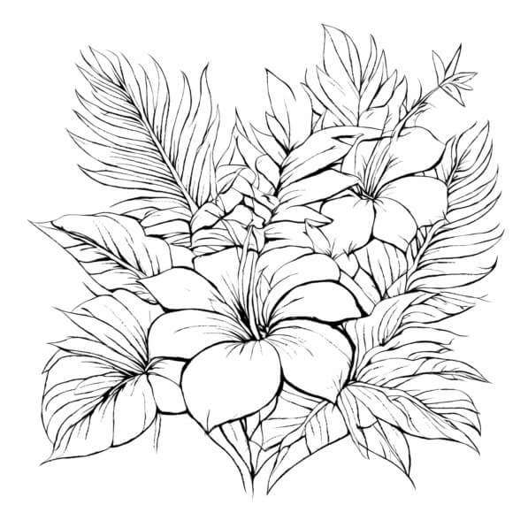 Sitemapcdatahttpsshopinf Inetcomfeuille Tropical Dessin