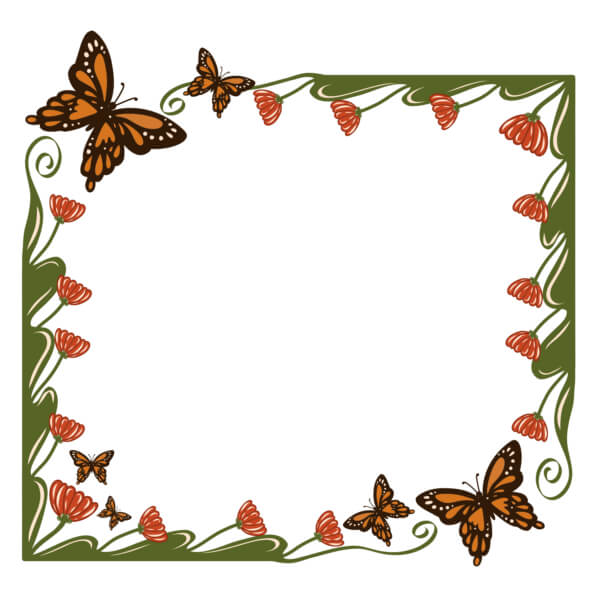 Butterfly Frame Images - Download Free & Premium Transparent Butterfly ...