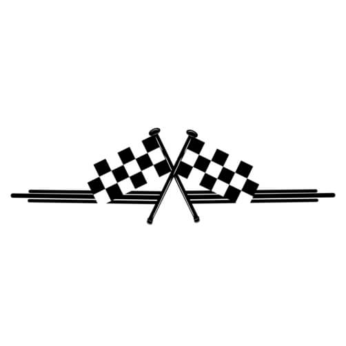 Black and White Checkered Flags Patterns Black and White Checkered Flags Patterns thumbnail