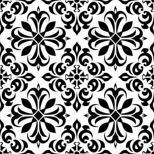 Download Black and White Floral Seamless Pattern Patterns Online ...