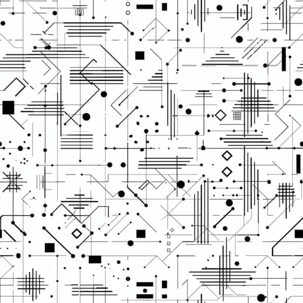 Download Black and White Abstract Geometric Pattern Patterns Online ...