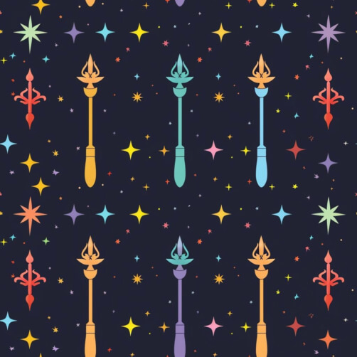 Download Colorful Butterflies and Stars Seamless Pattern Patterns ...