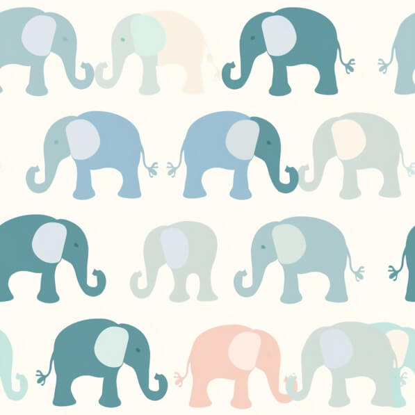 Download Colorful Elephant Seamless Pattern Patterns Online - Creative ...