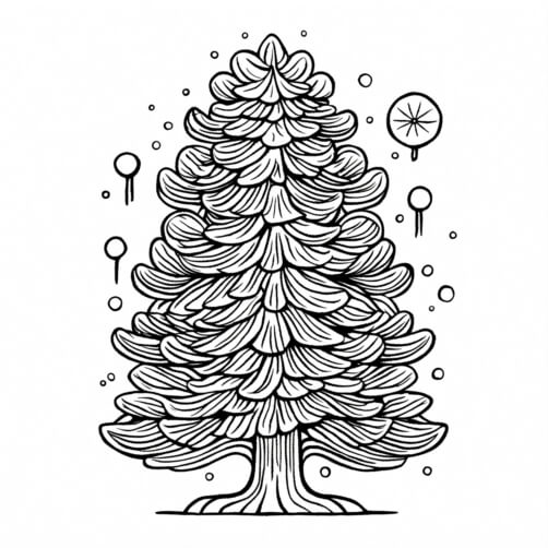 Free Pine Tree Coloring pages - Download Printable Pine Tree Coloring ...