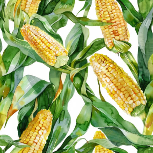 Red Corn Pattern Download Colorful Chicken and Floral Pattern Patterns Online - Creative ...
