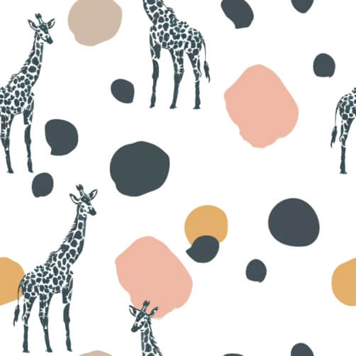 Download Seamless Giraffe Pattern Patterns Online - Creative Fabrica