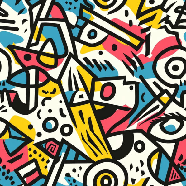 Download Colorful Doodle Pattern Patterns Online - Creative Fabrica