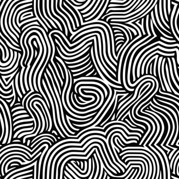 Download Black and White Abstract Pattern with Swirls Patterns Online ...