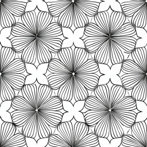 Download Black and White Seamless Floral Pattern Patterns Online ...