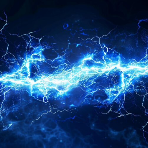 Download Abstract Blue Background with Lightning Bolts Backgrounds ...