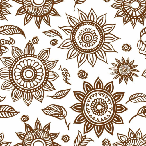 Download Black and White Seamless Floral Pattern Patterns Online ...
