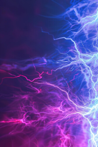 Download Blue and Purple Abstract Background with Lightning Bolts ...