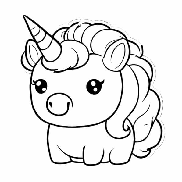 Download Cute Unicorn Coloring Page with Teddy Bear Coloring pages ...
