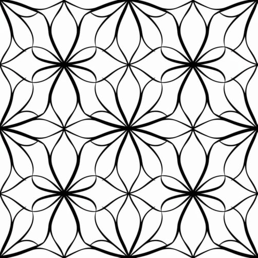 Download Intricate Black and White Floral Pattern Patterns Online ...