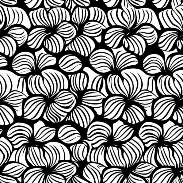 Download Intricate Black and White Floral Pattern Patterns Online ...