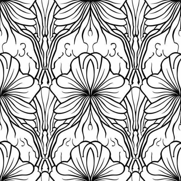 Rideau De Douche Floral Noir Et Or - Style Bohème Vintage Salle De Bain