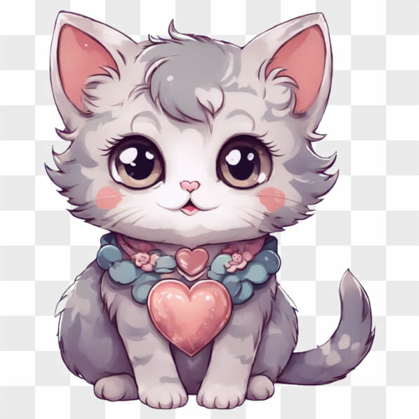 Download Adorable Kawaii Cat Illustration Kawaii Online - Creative Fabrica