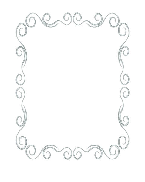 Download Square Frame with Elegant Scroll Design Frames Online ...