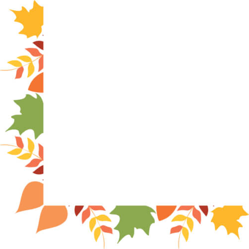 Download Decorative Border of Autumn Leaves Borders & Corners Online ...