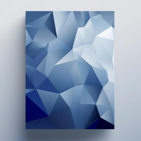 Download Abstract Geometric Pattern in Shades of Blue Backgrounds ...