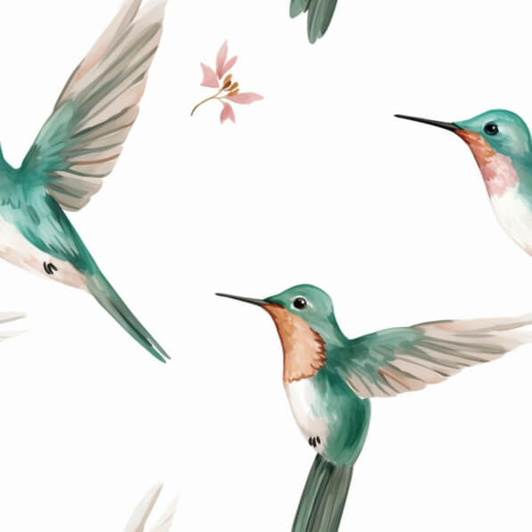 Hummingbird Flying Pattern Download Hummingbirds in Flight Illustration Patterns Online - Creative ...