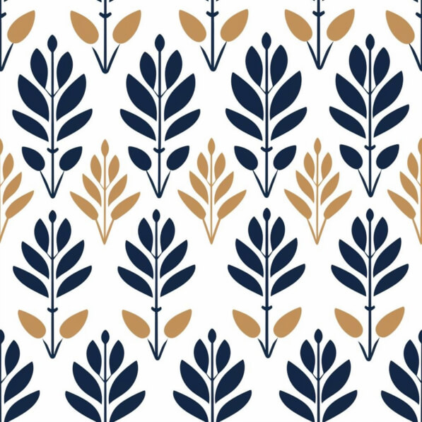 Download Navy Blue and Gold Floral Pattern Patterns Online - Creative ...