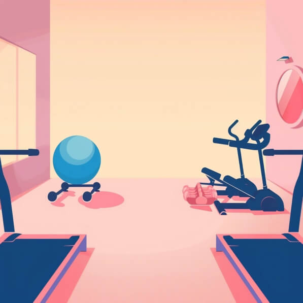 Download Modern Gym Interior with Fitness Equipment Backgrounds Online ...