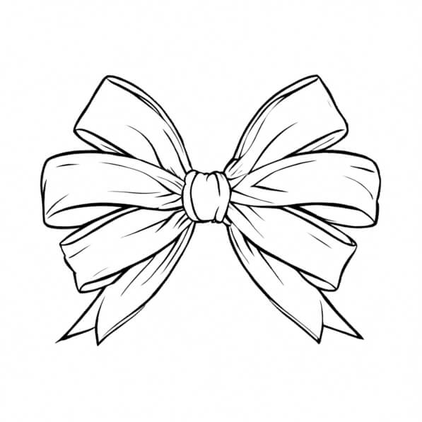 Free Ribbon Coloring pages - Download Printable Ribbon Coloring sheets ...