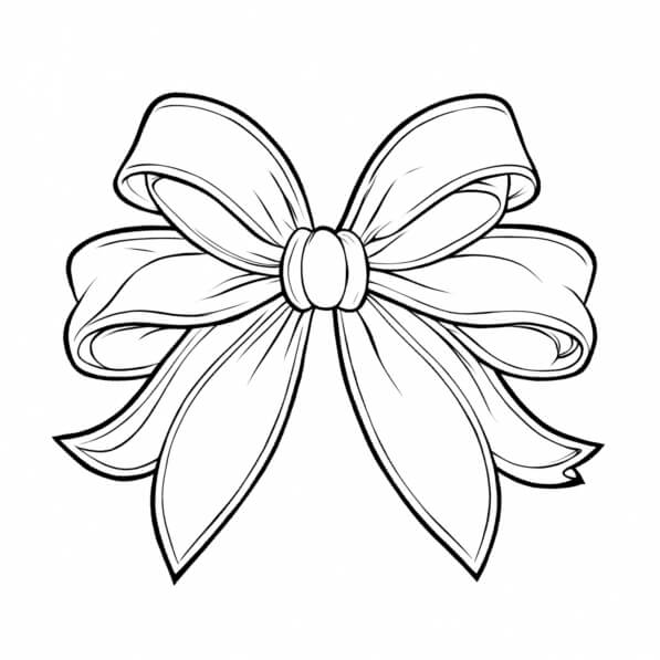 Free Ribbon Coloring pages - Download Printable Ribbon Coloring sheets ...