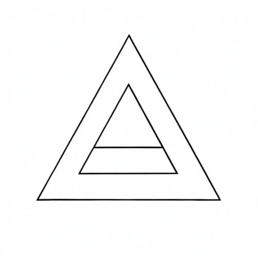 Triangle To Color In Free Triangle Coloring pages - Download Printable Triangle Coloring ...