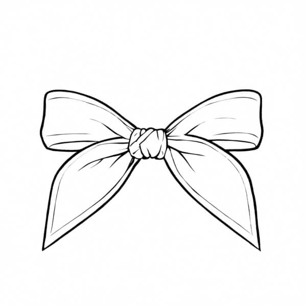 Free Ribbon Coloring pages - Download Printable Ribbon Coloring sheets ...