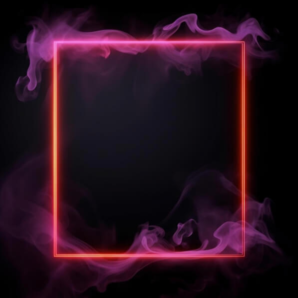 Descarga Marco Rosa Neón con Humo Etéreo Fondos En Línea - Creative Fabrica