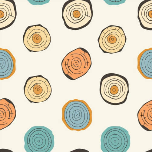 Tree Ring Colorfull Download Colorful Tree Rings Pattern on Turquoise Background Patterns ...