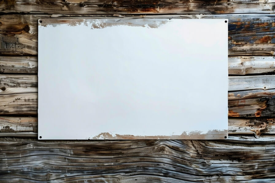 Télécharger Tableau Blanc sur Mur en Bois Rustique Mockups En Ligne ...