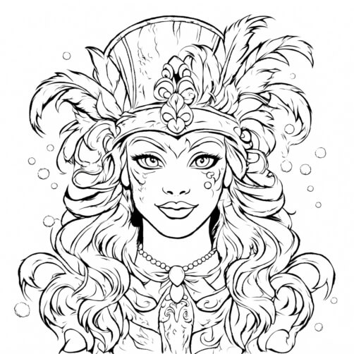 Free Mardi Gras Coloring pages - Download Printable Mardi Gras Coloring ...