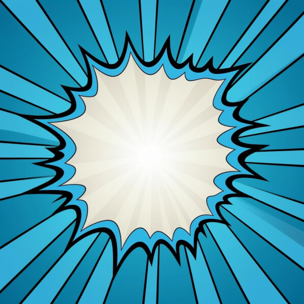 Burst Rays Comic Download Comic-style Burst with Blue Rays Backgrounds Online - Creative ...