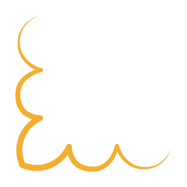 Yellow Colour Rounded Edges Download Abstract Yellow Curved Design Borders & Corners Online ...