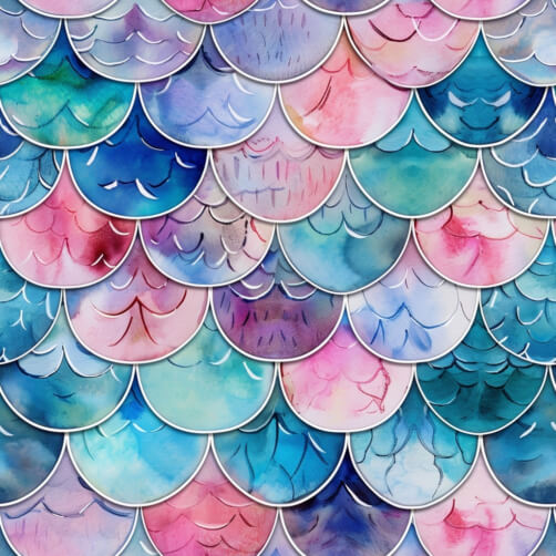 Download Colorful Abstract Fish Scale Pattern Patterns Online ...