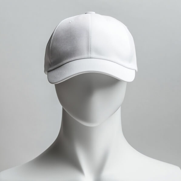 Baixe Boné Branco em um Fundo Cinza Mockups - Creative Fabrica