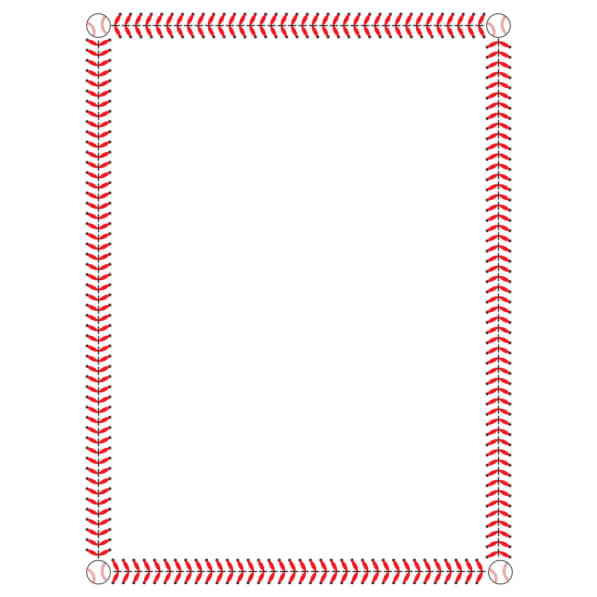 Download Baseball Stitching Frame Frames Online - Creative Fabrica